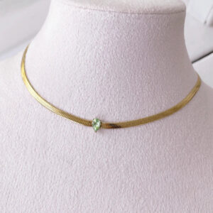 Alternative view of Kette Snake Drop Apple-Green