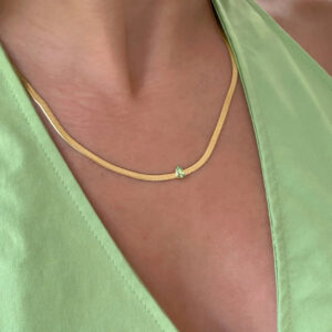 Kette Snake Drop Apple-Green
