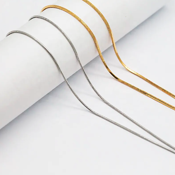 Schlangenkette aus Edelstahl