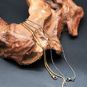 Alternative view of Schlangenkette aus Edelstahl