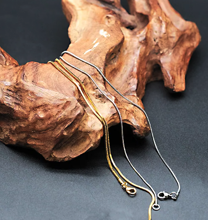 Schlangenkette aus Edelstahl - Image 2