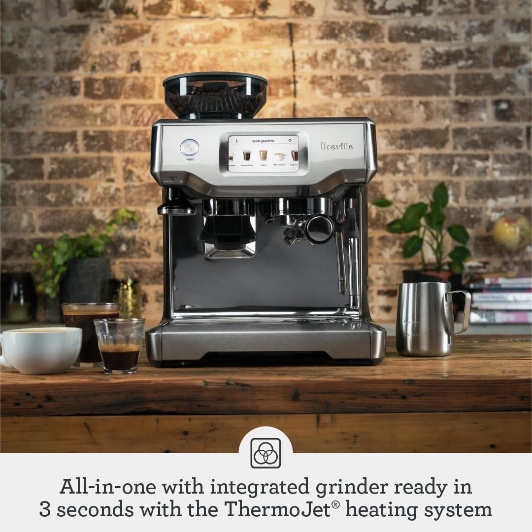 Breville Barista Touch Espresso Machine BES880BSS, Brushed Stainless Steel - Image 11