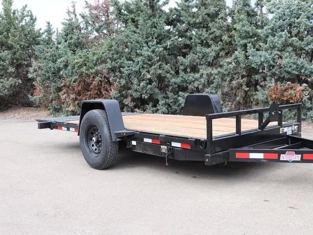 7 X 14 Interstate Single Axle Tilt 7K Trailer - Image 6
