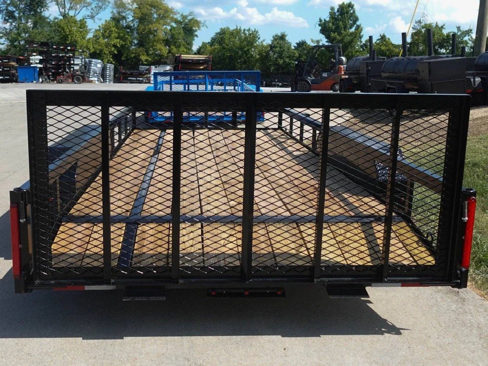 2025 7×16 Carry-On HD Landscape Trailer – 10K GVWR, Electric Brakes, Wood Floor - Image 3