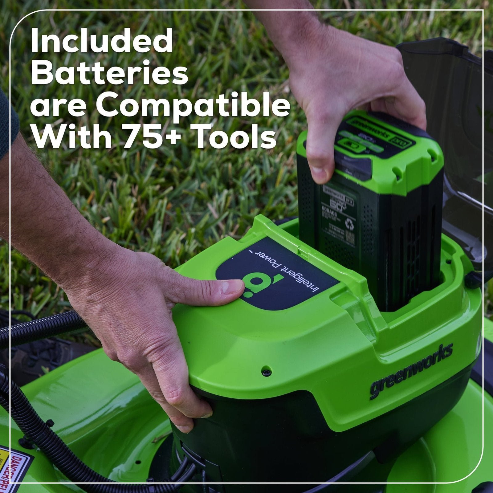 Greenworks 60V 21″ Self Propelled Lawn Mower with (1) 8.0 Ah Battery & Rapid Charger 2546402 - Image 14