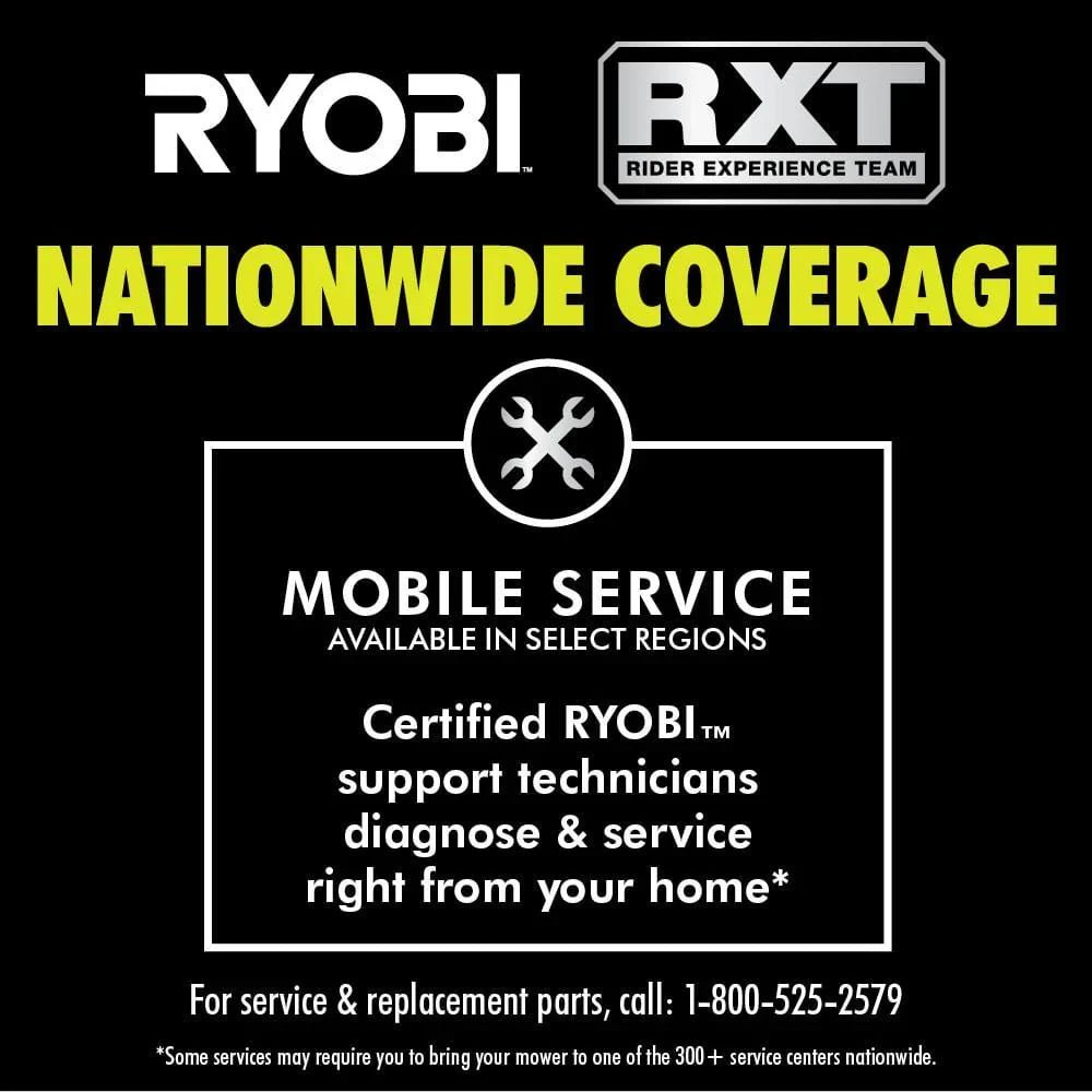 RYOBI 80V HP Brushless 42 in. Battery Electric Cordless Zero Turn Riding Mower Batteries and Charger 80V Batteries 40V - Image 4
